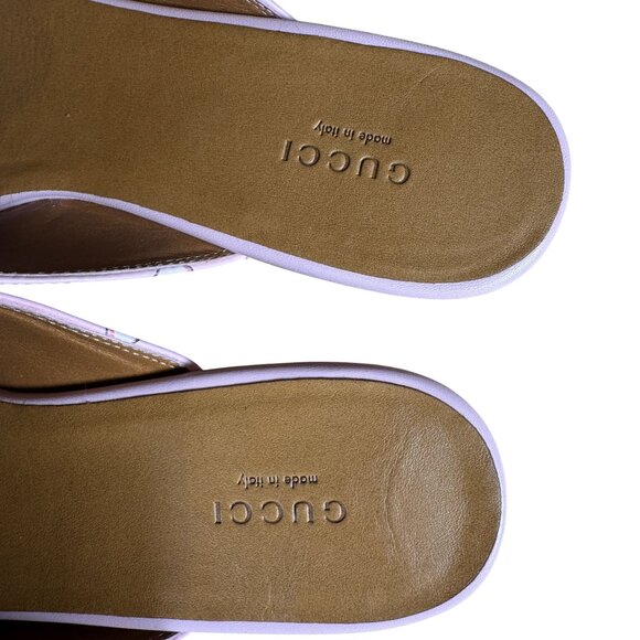 Gucci x Pikarar Kawaii Princetown Horsebit Loafer Pink Leather Slip-On Flat Shoe - Picture 7 of 13